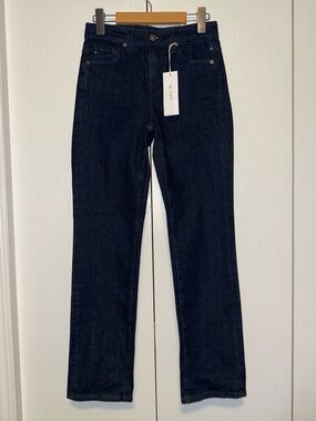 AG Brand New Saige High-Rise Straight Jeans